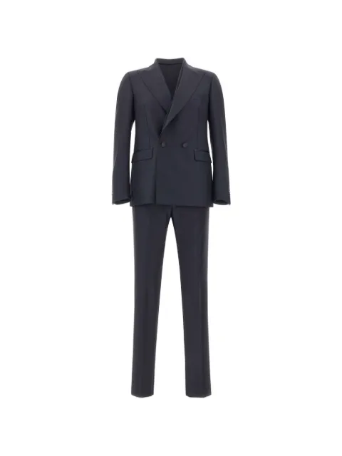 Tagliatore virgin wool suit Blue 2FBR1IB01060007B3105