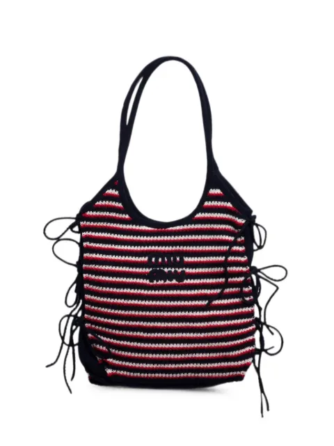 Miu Miu Ivy crochet bag Blue 5BG311VOLL2IH7