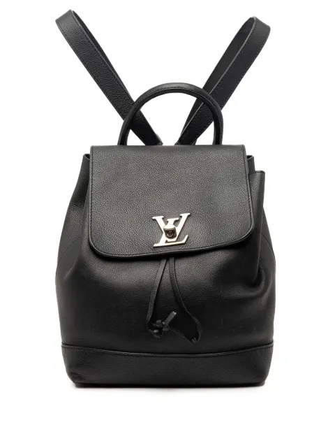 Louis Vuitton Pre-Owned 2017 Taurillon Lockme backpack Black EWH0GMEI5KLZHDTV