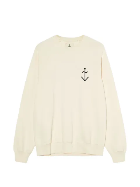 LA PAZ Cunha Lisboa graphic-print sweatshirt Neutrals PCOL0080210