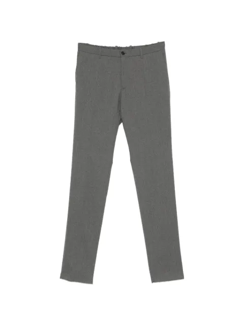 Incotex straight-leg tailored trousers Grey 1TS0844536C