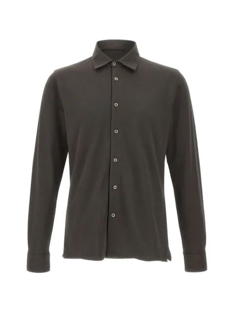 Kangra cotton-piqué jersey T-shirt Green 340035170