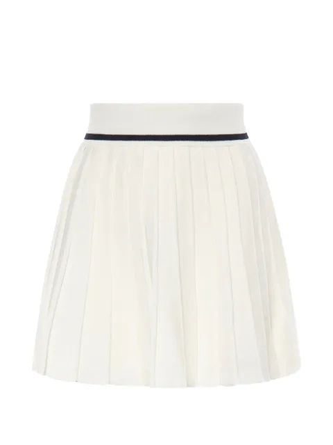 MC2 Saint Barth pleated mini skirt Neutrals INA0001