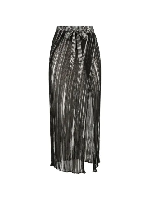 Missoni striped skirt Black PRRKVMDA5410002