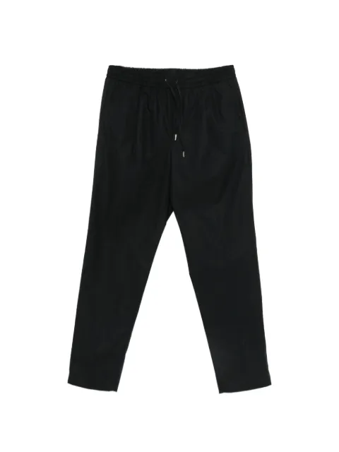 Briglia 1949 drawstring-waist Wimbledon trousers Black WIHMBLEDONWBIS