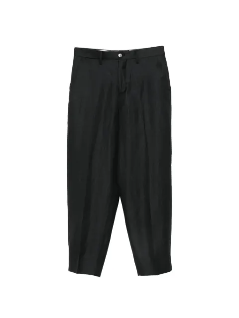 Briglia 1949 pressed-crease tailored trousers Grey CHARLOTTEW