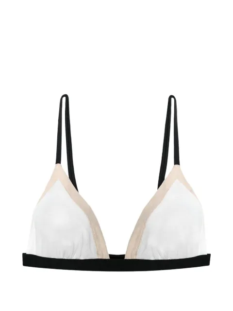 Undress Code You Are Enough triangle bra White UNDRSYOUENB