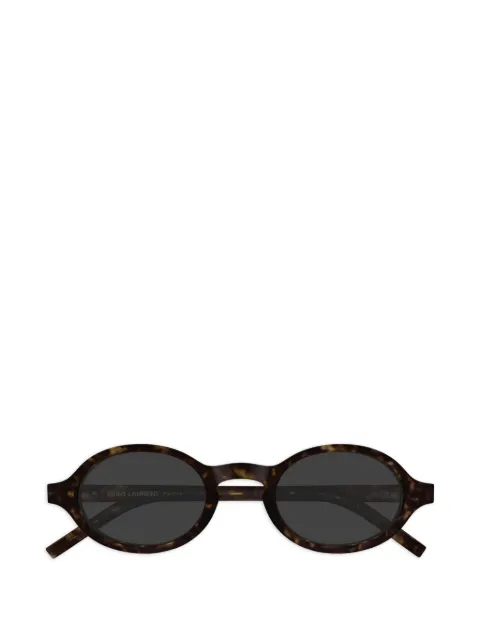 Saint Laurent Eyewear SL M161 round-frame sunglasses Brown SLM161