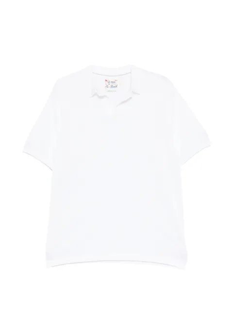 MC2 Saint Barth embroidered-logo T-shirt White SLO000100100L
