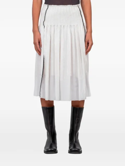 Paloma Wool Lupe pleated skirt White WV1701000