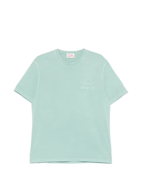 MC2 Saint Barth Portofino logo-patch T-shirt Green POT0001