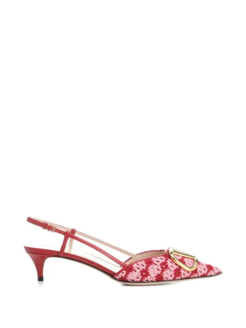 Valentino Garavani VLogo slingback sandals Red WS0Q70JZU