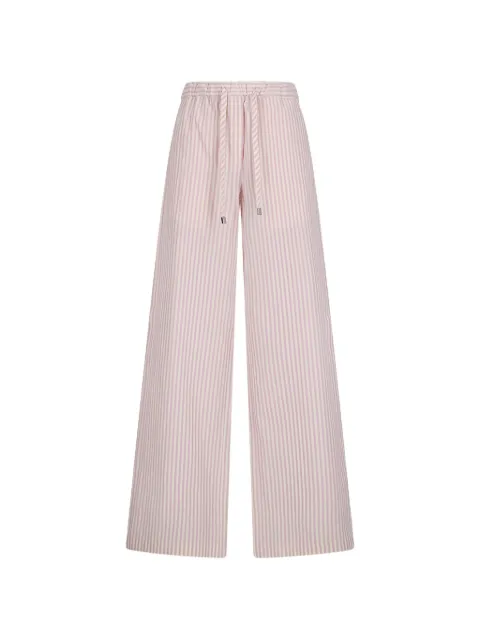The Attico striped drawstring trousers Pink 260WCP00263CCC133AA