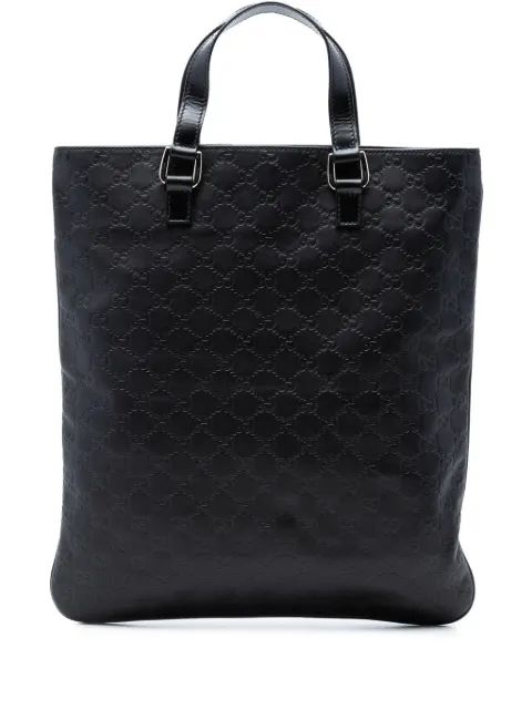 Gucci Pre-Owned 2016-2026 Guccissima tote bag Black 7ODNQ65EFTLP6Z9N