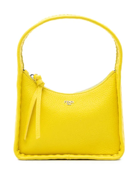 Fendi Pre-Owned 2010-2026 Mini Cuoio Romano Selleria Fendessence handbag Yellow 2JFPS9W5K7HM9XFW