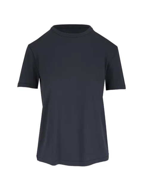 Majestic Filatures short-sleeve knit T-shirt Grey M296FTS678003MAR