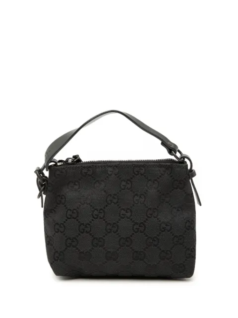 Gucci Pre-Owned 2000-2015 GG Canvas handbag Black KJ8JQPIETU82UWZ4