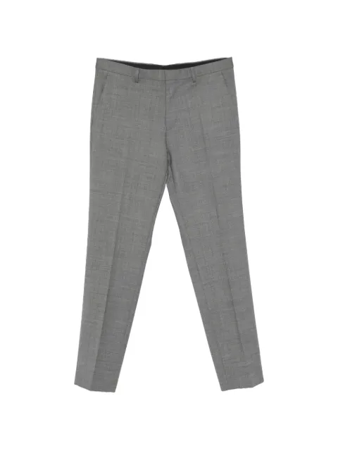 BOSS slim-fit tailored trousers Grey 50557623