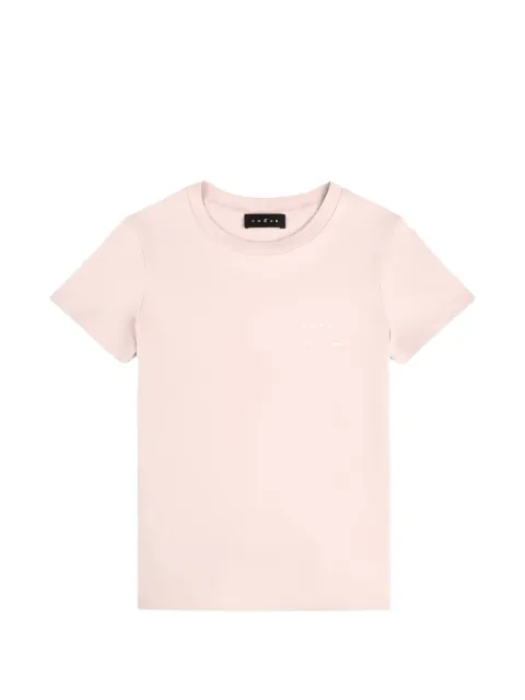 Hogan logo-print T-shirt Pink KQWB3520390ZFVM001
