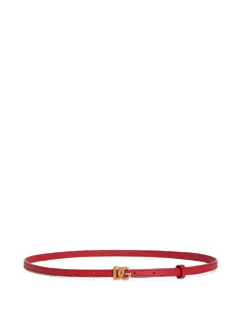 Dolce & Gabbana calfskin belt Red BE1588AK274