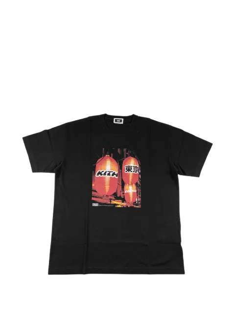 KITH Tokyo Lantern Lights T-shirt Black KHM034703001