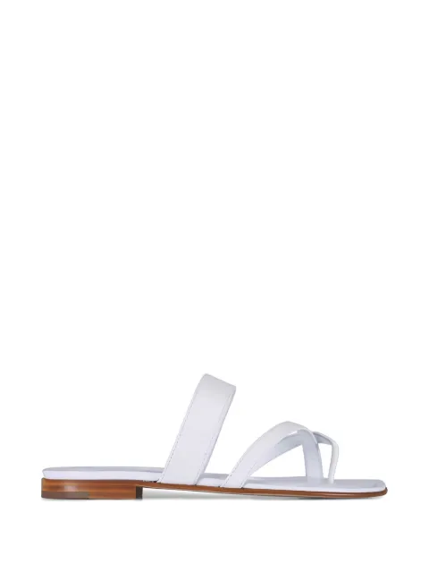Manolo Blahnik multi-strap toe-post sandals White 41803170003