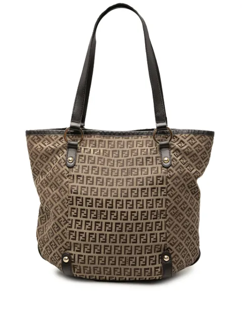 Fendi Pre-Owned 2000-2010 Zucchino Canvas tote bag Neutrals TWYF4VZQQEZ4BW4M