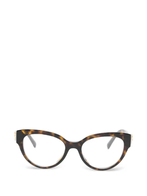 Dolce & Gabbana Eyewear cat-eye glasses Brown DG3440