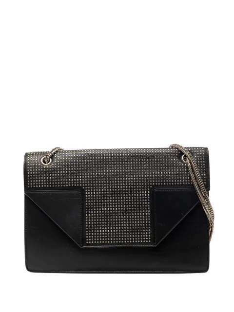 Saint Laurent Pre-Owned 2013-2026 Medium Studded Leather Betty shoulder bag Black IMM4SCV4NYT3C9YV