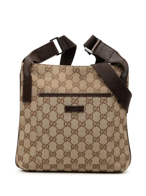 Gucci Pre-Owned 2000-2015 GG Canvas crossbody bag Neutrals 8BJLRM8A6HRJ53UA