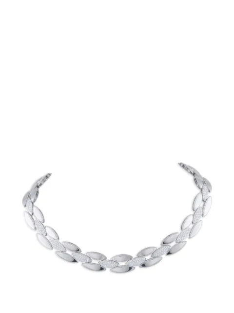 Roberto Coin Pre-Owned diamond-embellished choker necklace Silver RC05040826