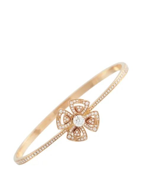 Bvlgari Pre-Owned Fiorever diamond bracelet Pink 5206