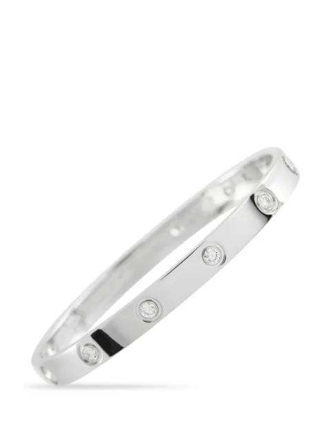 Cartier Love diamond bracelet Silver CA10040826