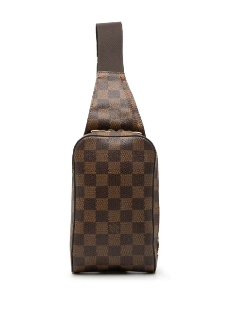 Louis Vuitton Pre-Owned 2004 Damier Ebene Geronimos crossbody bag Brown GSGKA8GZ986L74DD