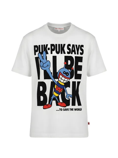 Walter Van Beirendonck Puk-Puk graphic-print T-shirt White PUKPUK