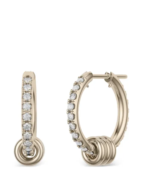Spinelli Kilcollin Ara diamond hoop earrings Gold EARAPAYG