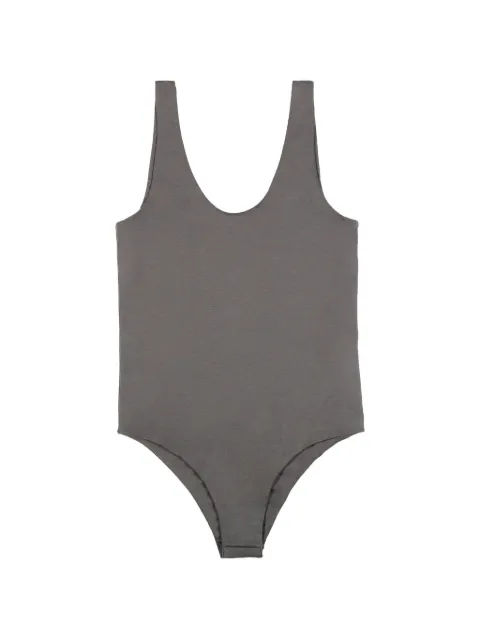120% Lino scoop-neck sleeveless body Grey 33BLIW79J0000G490