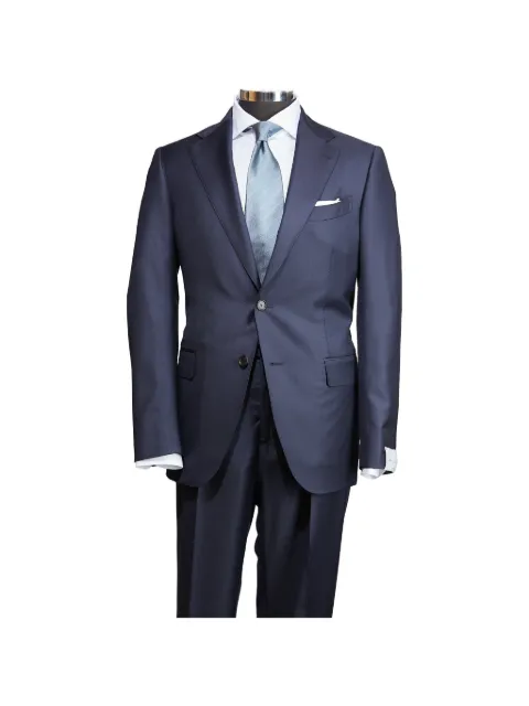 Caruso Norma single-breasted suit Blue LN1JM202FPE0A060120