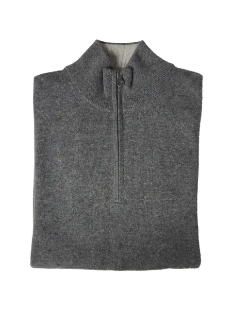 HARTFORD quarter-zip sweater Grey BEQ3316TRUCKER