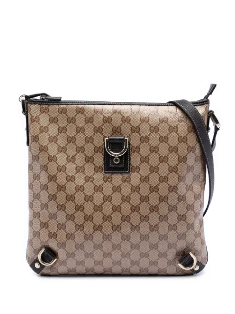 Gucci Pre-Owned 2016-2026 GG Crystal Abbey D Ring crossbody bag Neutrals U8B9VUZPTNY7EQJP