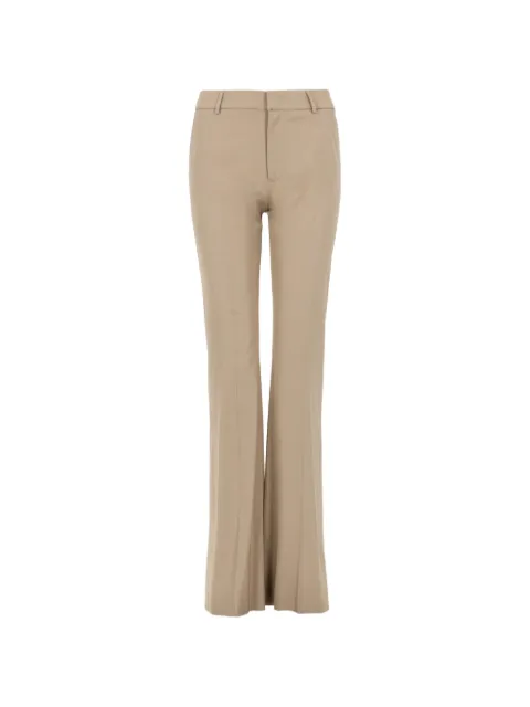 PT Torino pressed-crease flared trousers Neutrals CDVSELZ00STDFT340035