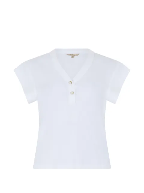 Barbour Verona ribbed T-shirt White LML0921