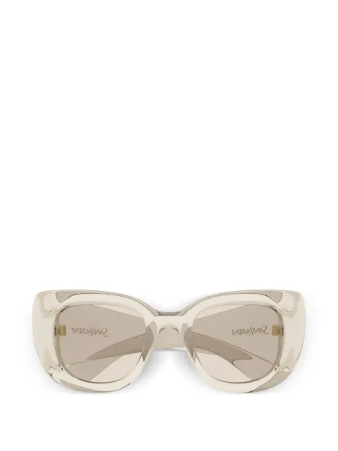 Saint Laurent Eyewear Howl square-frame sunglasses Neutrals SL903002