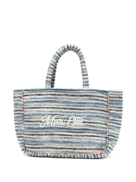 Marc Ellis medium Buby striped tote bag Blue BUBYMINDY26