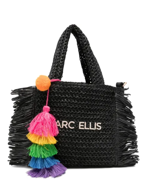 Marc Ellis Buby fringe-trim tote bag Black BUBYSCLAIRESBLACK