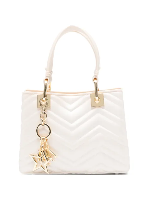 Marc Ellis Krissy chevron-quilted tote bag Neutrals KRISSYWAVES