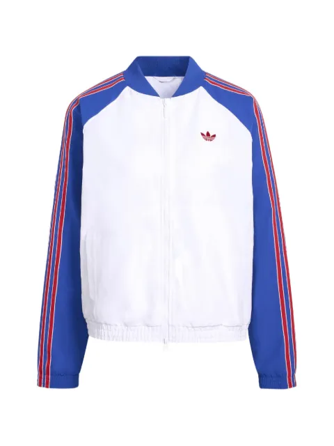 adidas SST stripe-detail track jacket White KE2413