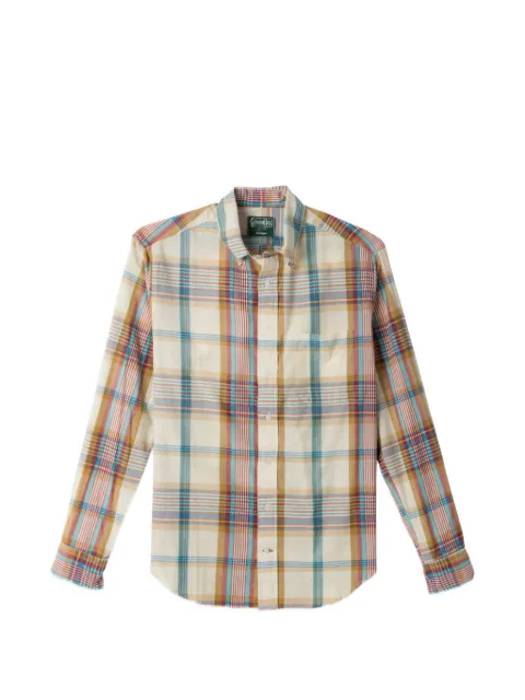 Gitman Vintage Archive Madras check-pattern shirt Neutrals VS19K93027