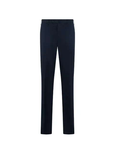 slowear pressed-crease straight-leg trousers Blue 1TS03590482