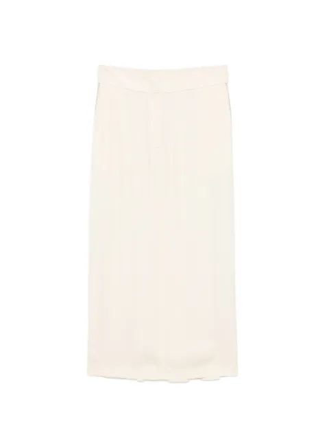 Peserico elasticated-waistband midi skirt Neutrals E0515201940